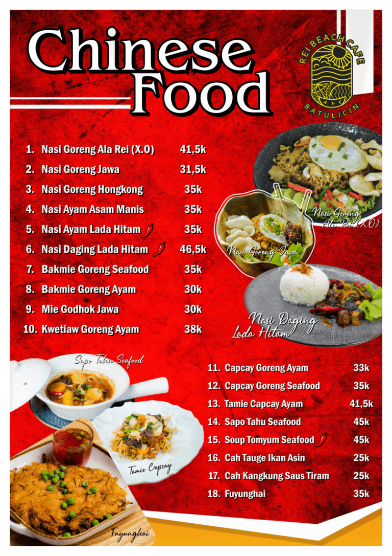 MENU REGULER 2