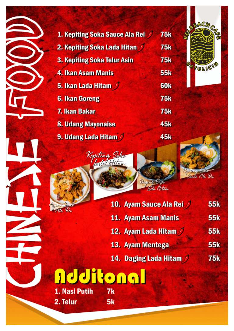 MENU REGULER 3