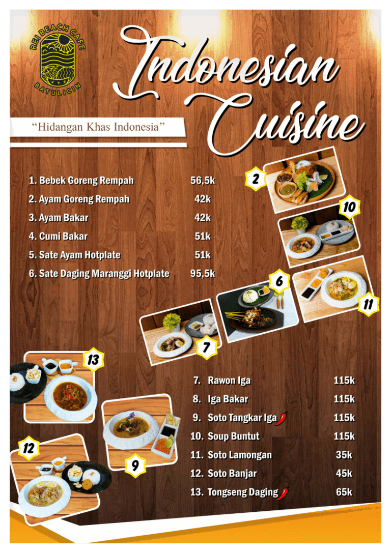 MENU REGULER 4
