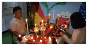 romantic dinner 9